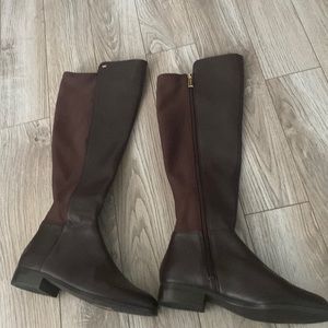 Michaek kors brown riding boots
